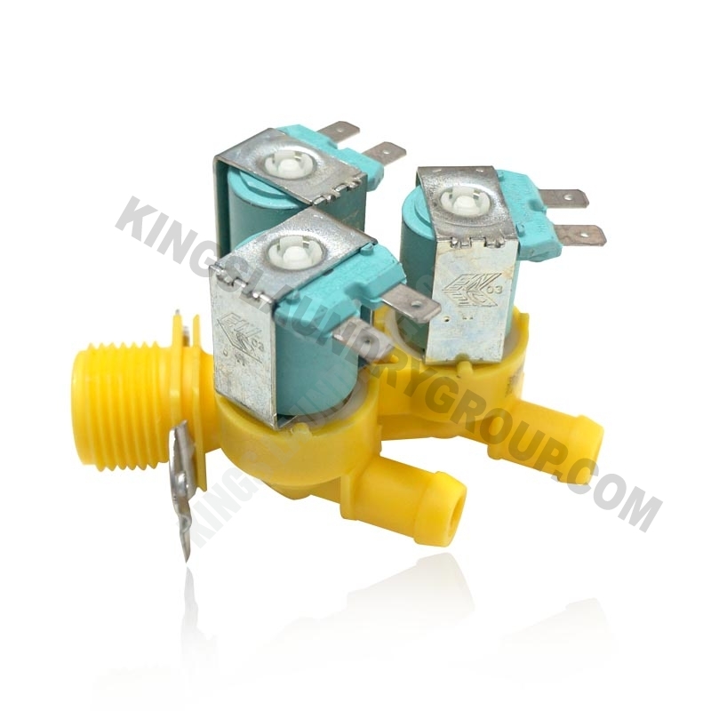 For F381720 Cold 3 Way Water Valve 110v Kings Laundry Group Equipment